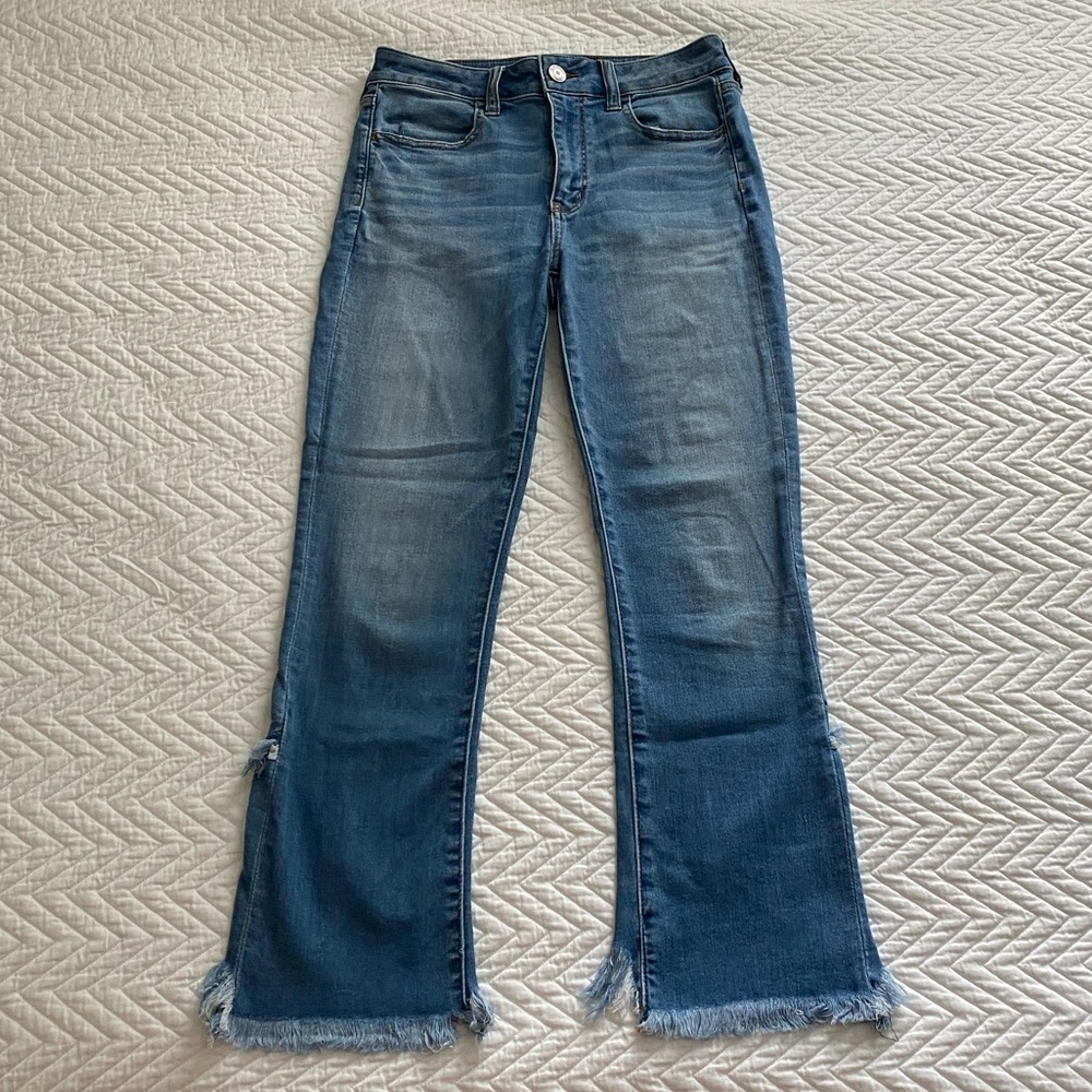 American Eagle Hi-Rise Jegging Crop Jeans